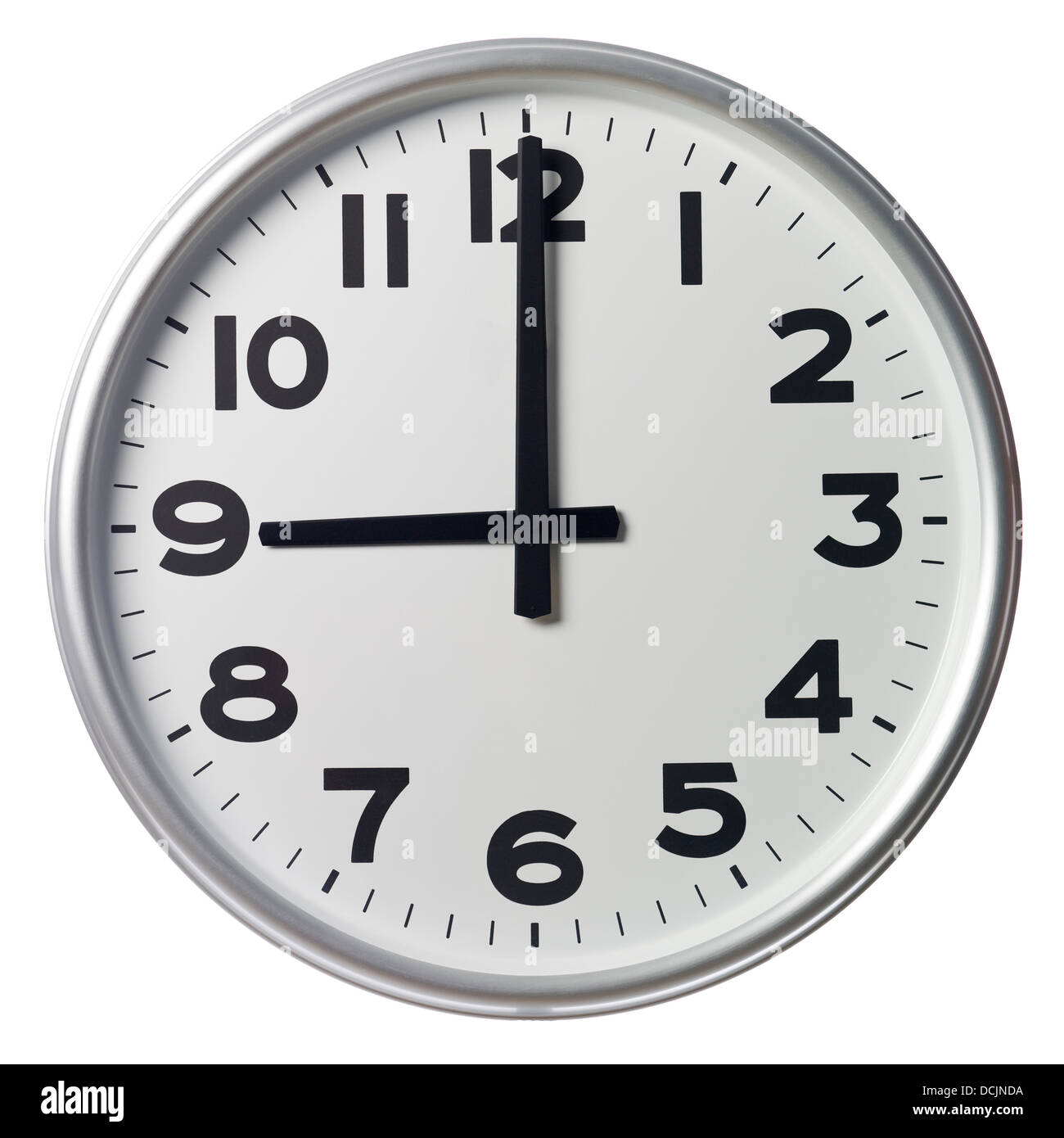Time nine o'clock 9 Immagini senza sfondo e Foto Stock ritagliate - Alamy