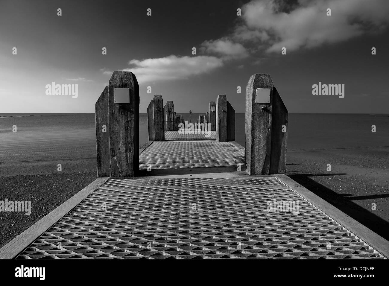 Il pontile Foto Stock