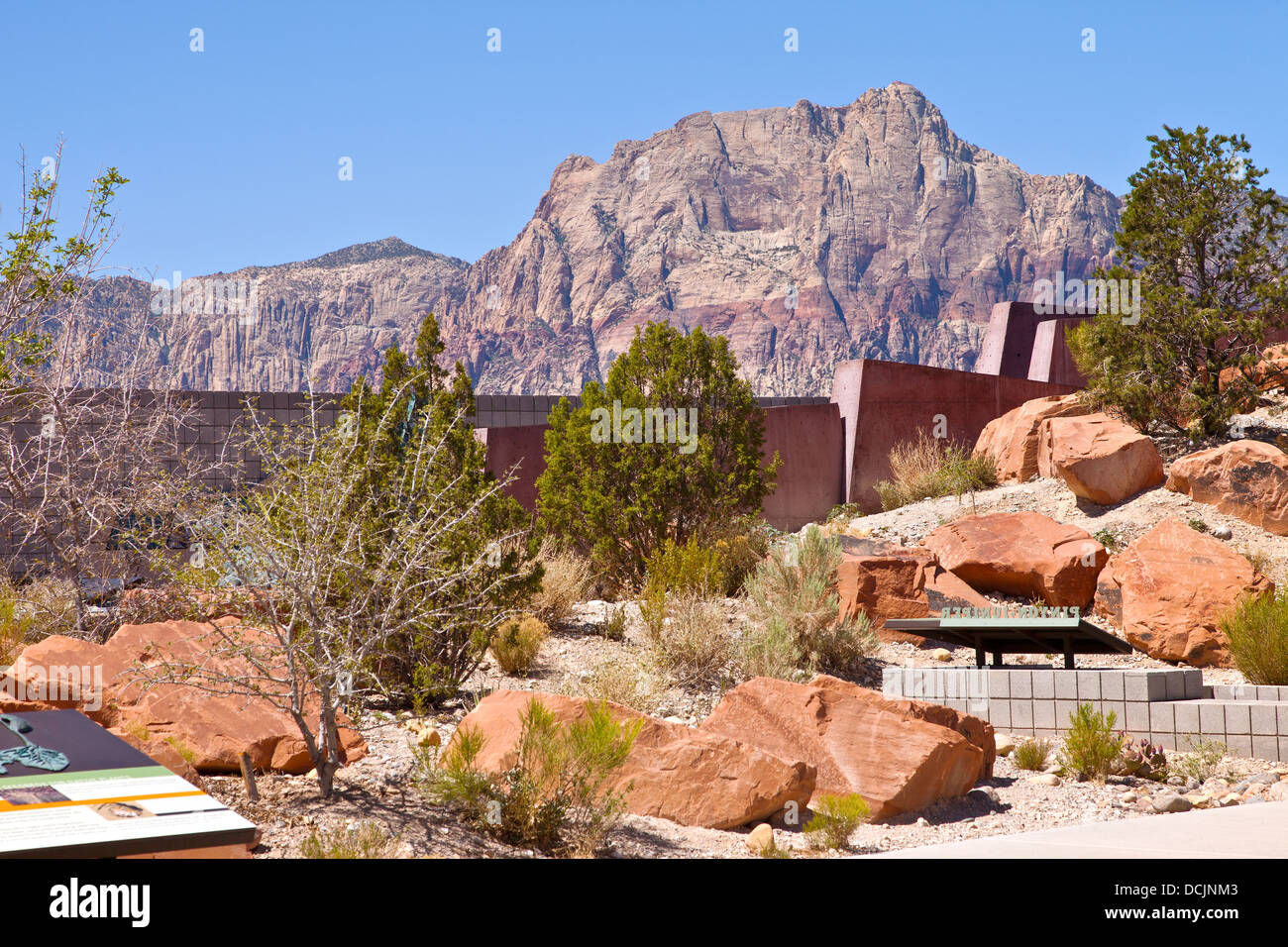 Il Red Rock Canyon visitor center Nevada. Foto Stock
