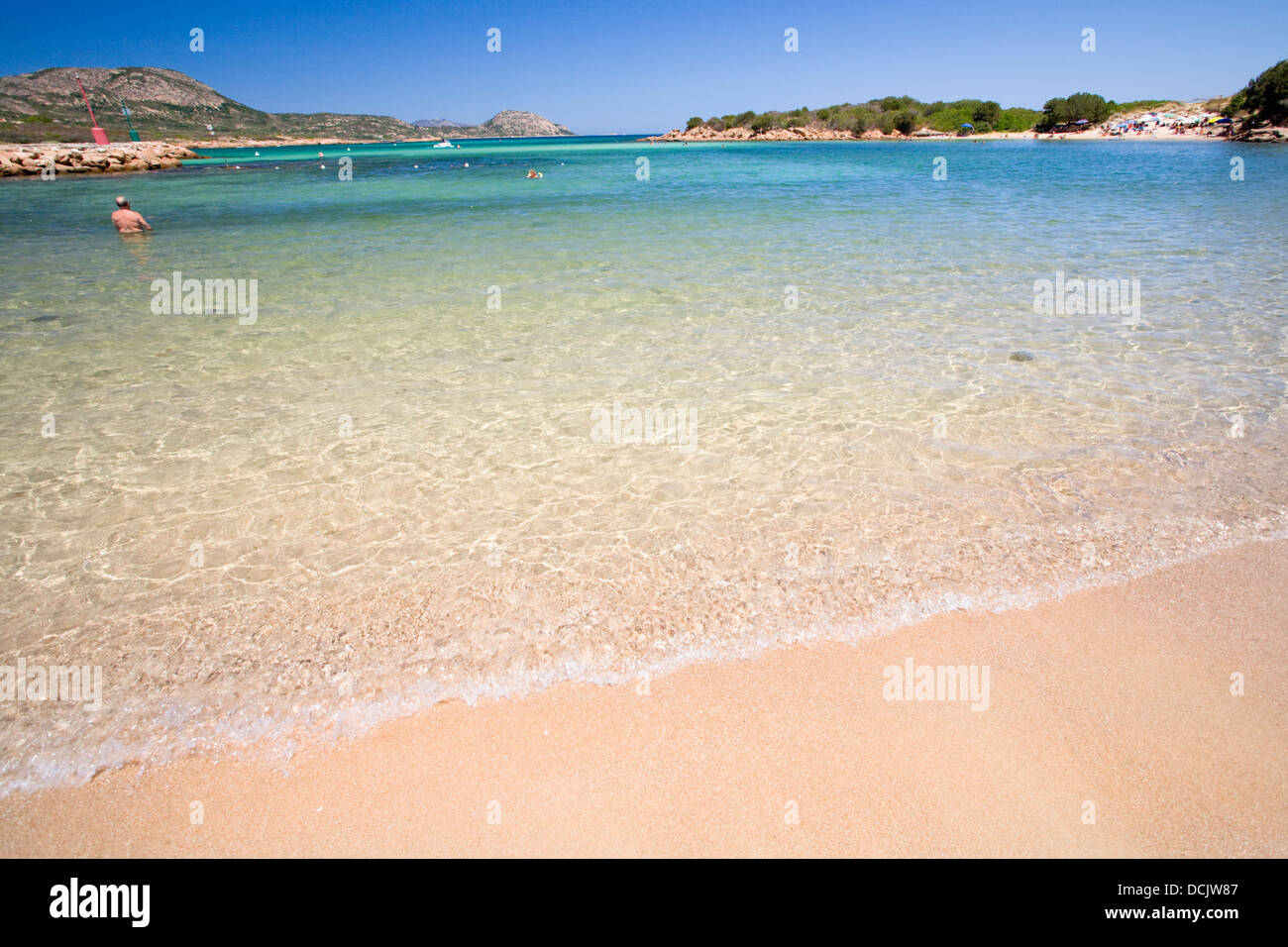 Costa Corallina beach, Sardegna, Italia Foto Stock
