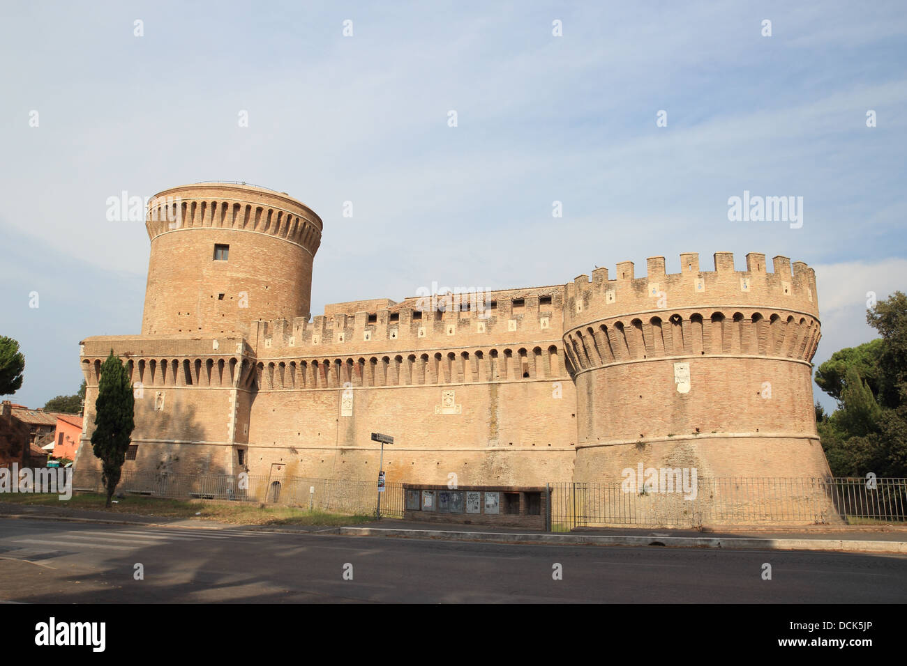 Giulius II castello in Roma, Italia Foto Stock