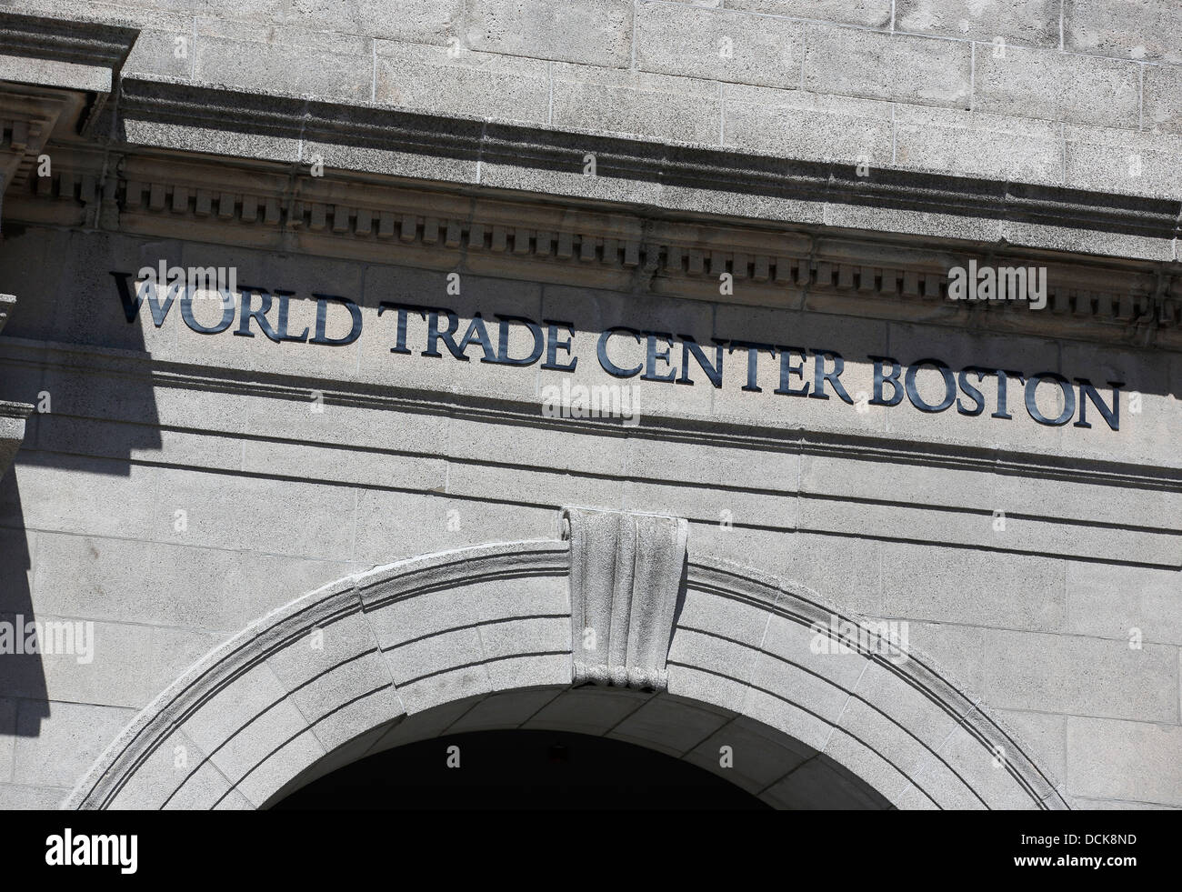 Il World Trade Center nel quartiere portuale, Boston, Massachusetts Foto Stock