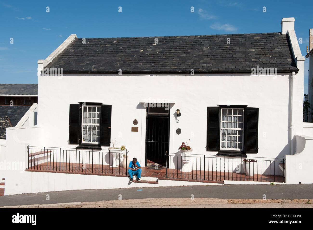 1820 coloni homestead sulla Collina del Castello, Port Elizabeth, Capo orientale, Sud Africa Foto Stock