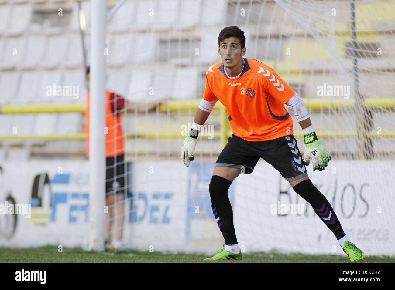 Diego Marino Villar (Valladolid), 10 agosto 2013 - Calcio : pre stagione partita tra Osasuna e Valladolid, a El Plantio Stadium di Burgos, Spagna, 10 agosto 2013. (Foto di AFLO) Foto Stock