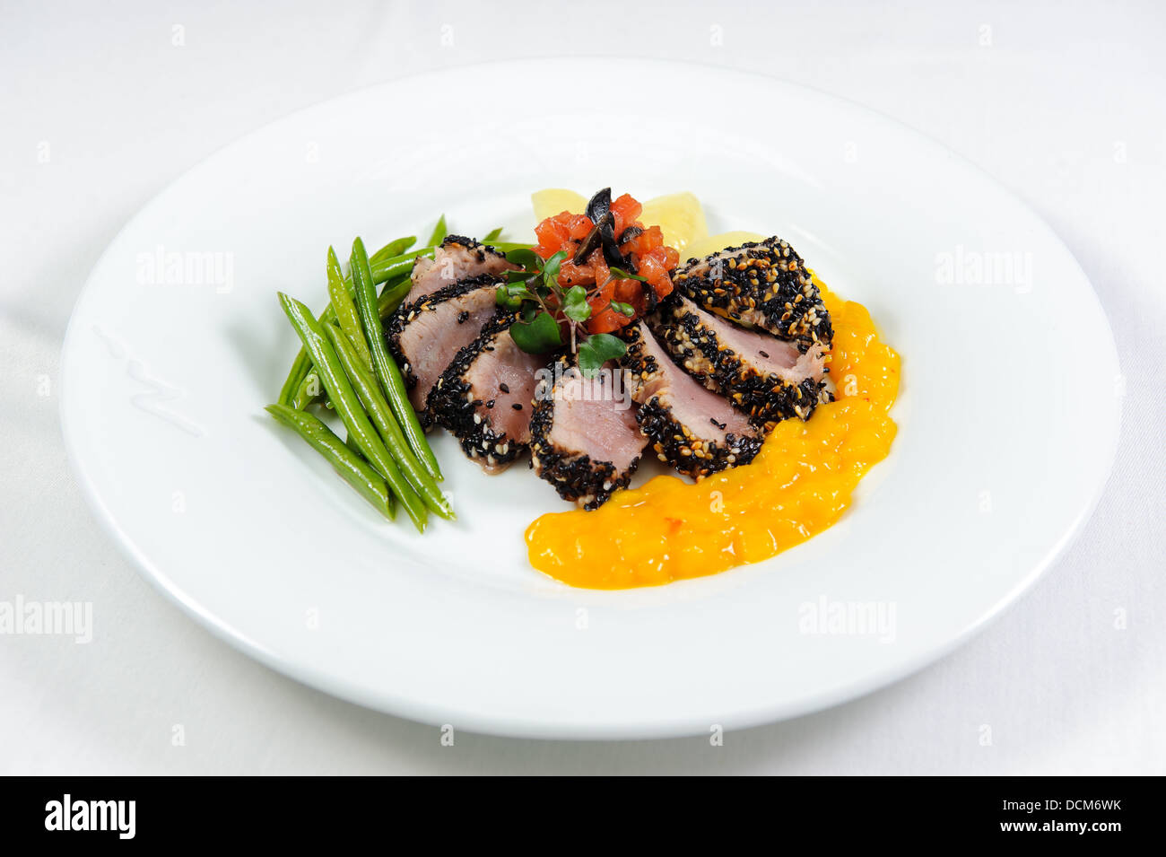 Filetto di tonno Foto Stock