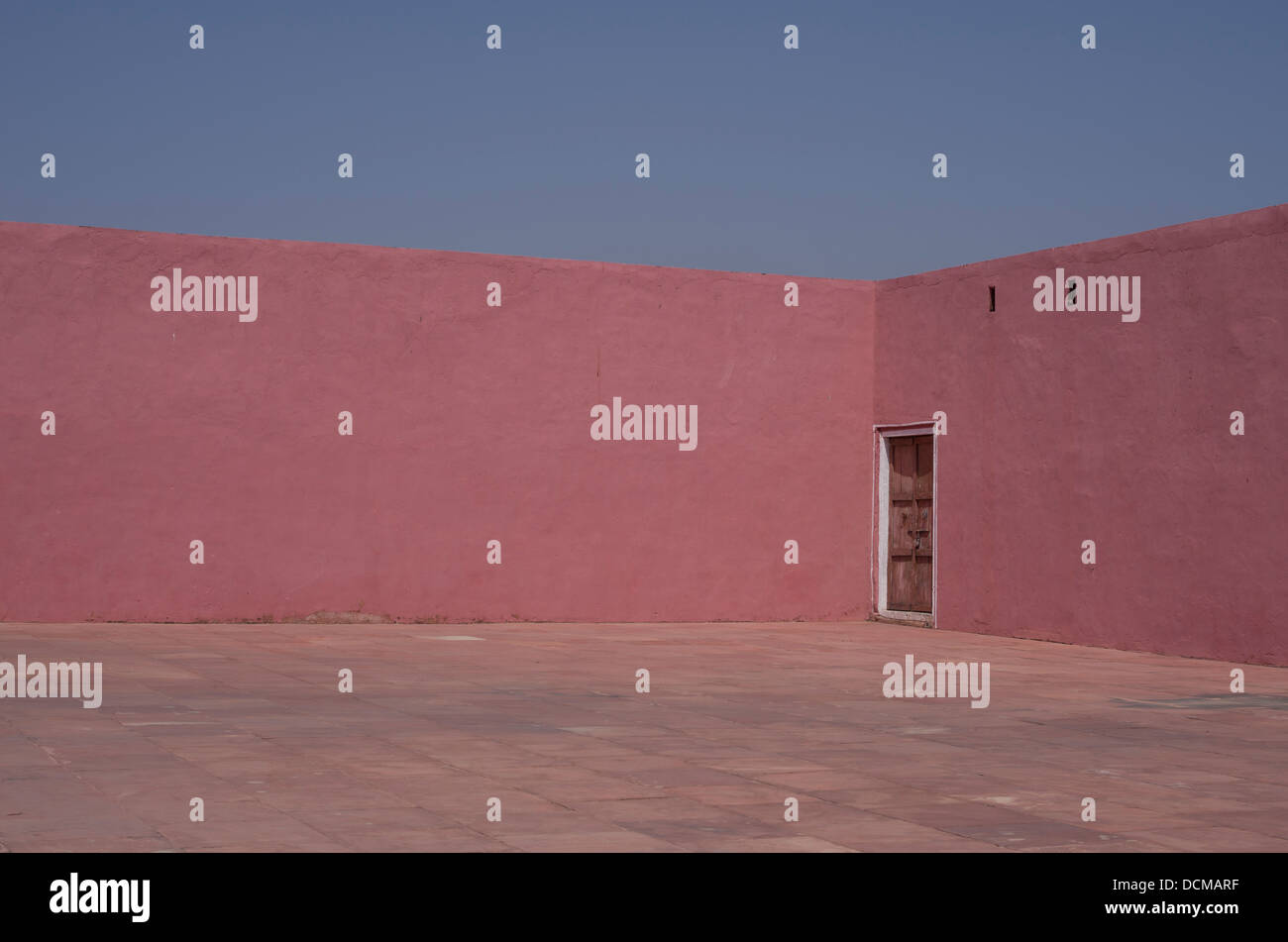 Jaigarh Fort (al di sopra di Ambra Palace Jaipur, Rajasthan, India Foto Stock