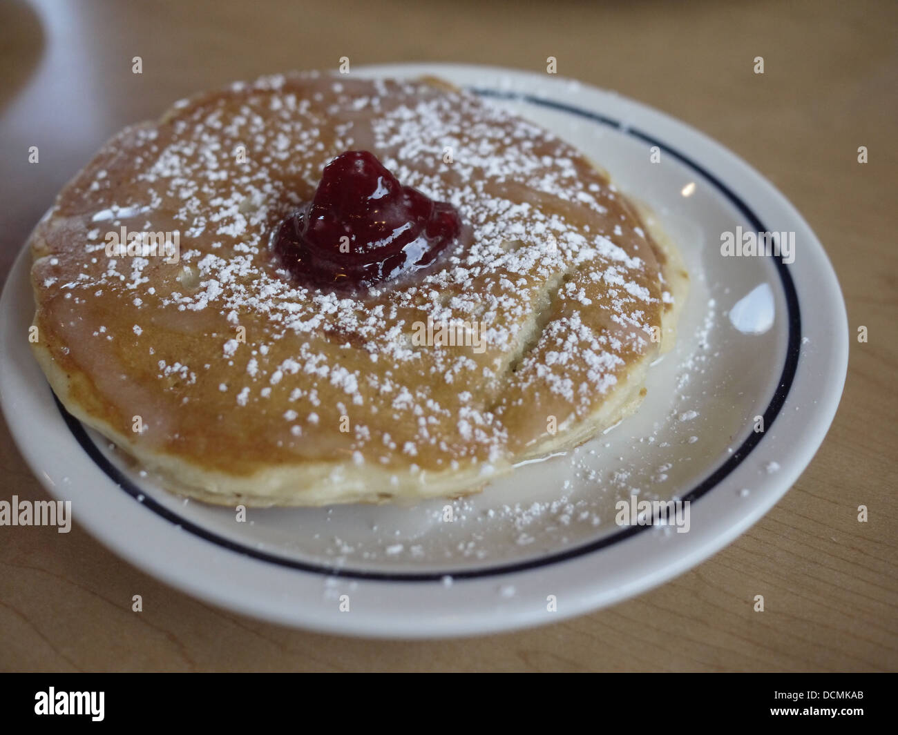 IHOP banana frittelle latticello Foto Stock