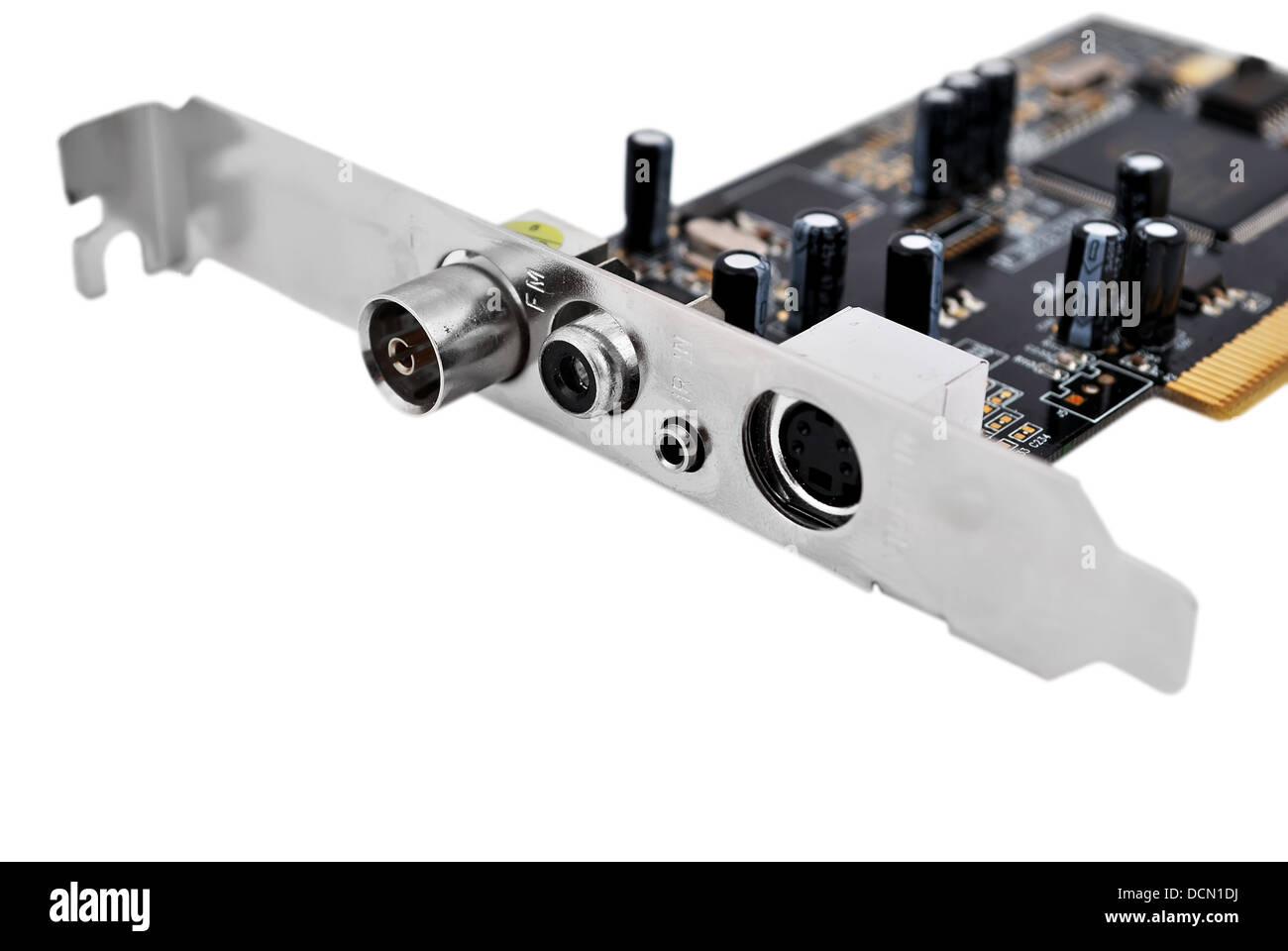 Scheda di sintonizzazione TV Foto Stock