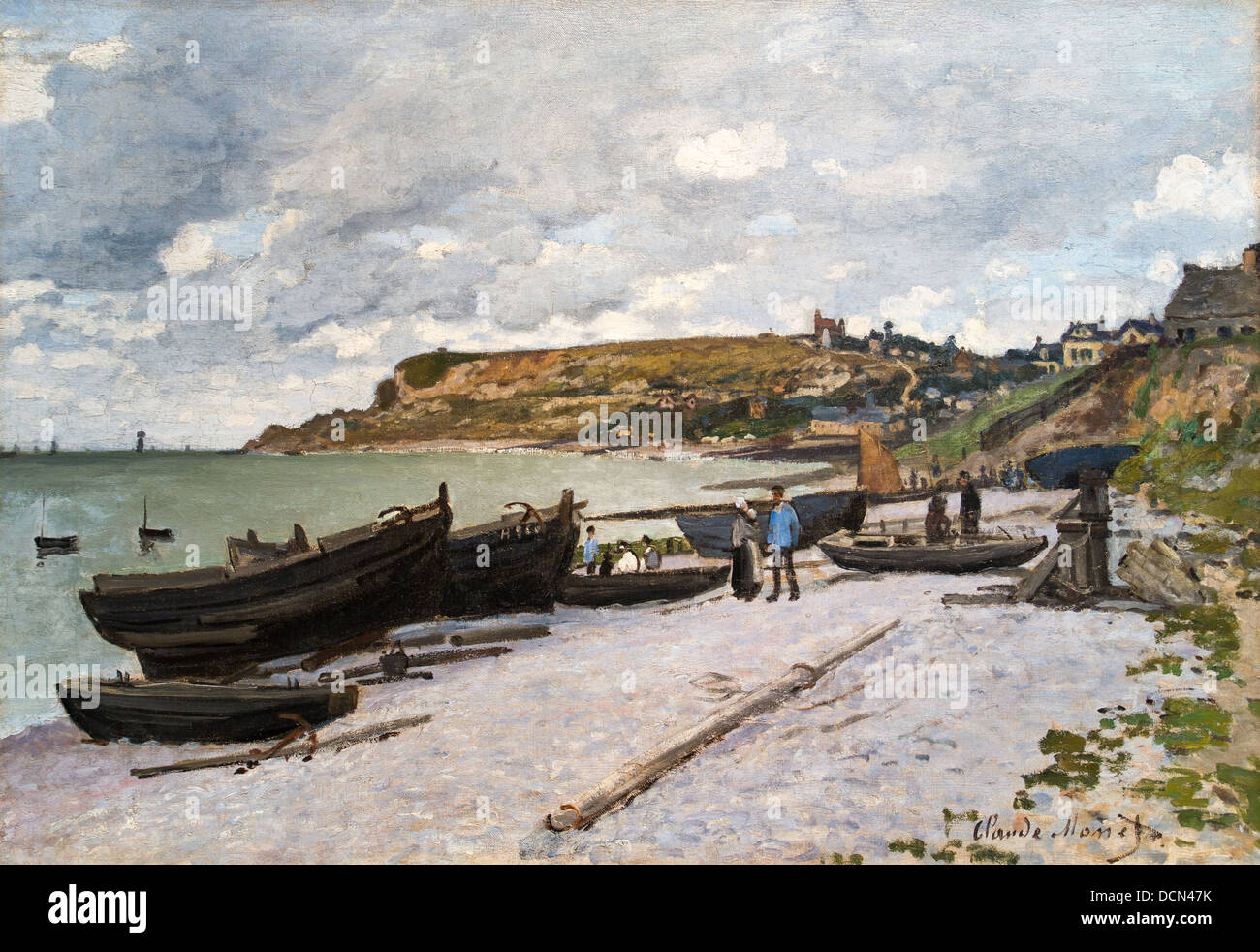 Xix secolo - Sainte-Adresse, 1867 - Claude Monet Philippe Sauvan-Magnet / Museo attivo Foto Stock