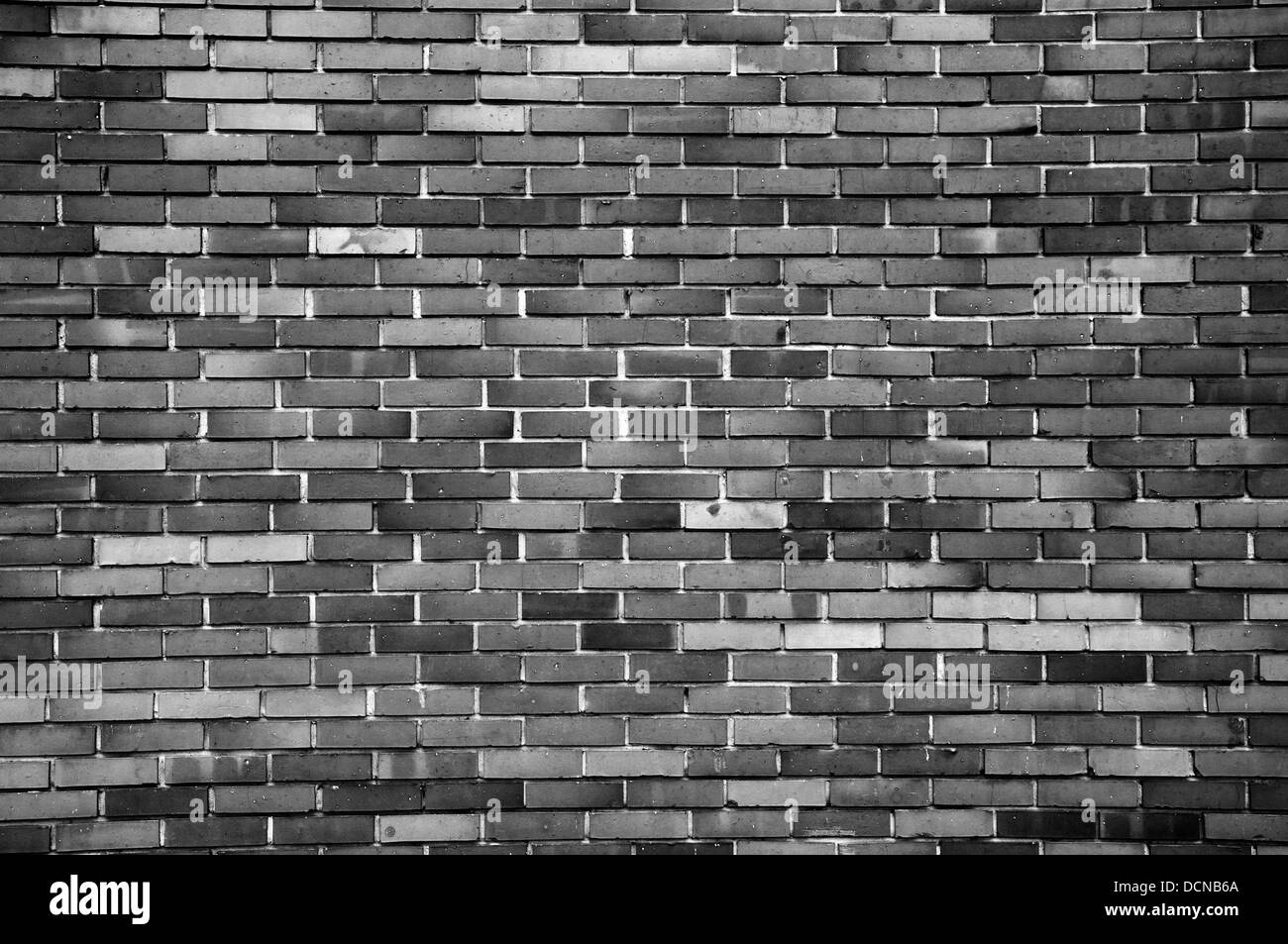 Muro di mattoni texture come background urbano Foto Stock