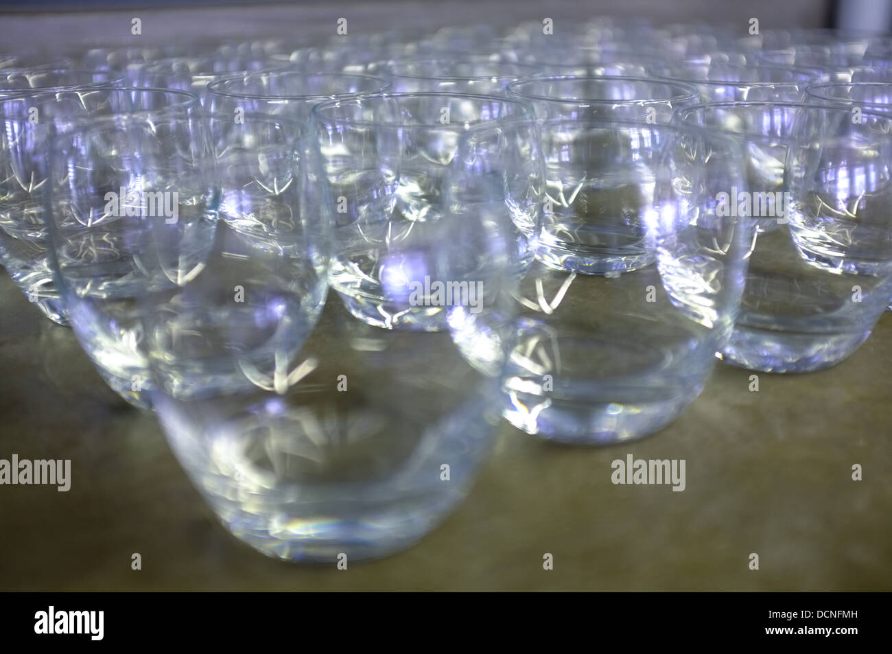 La fine di una buona cortado Foto Stock