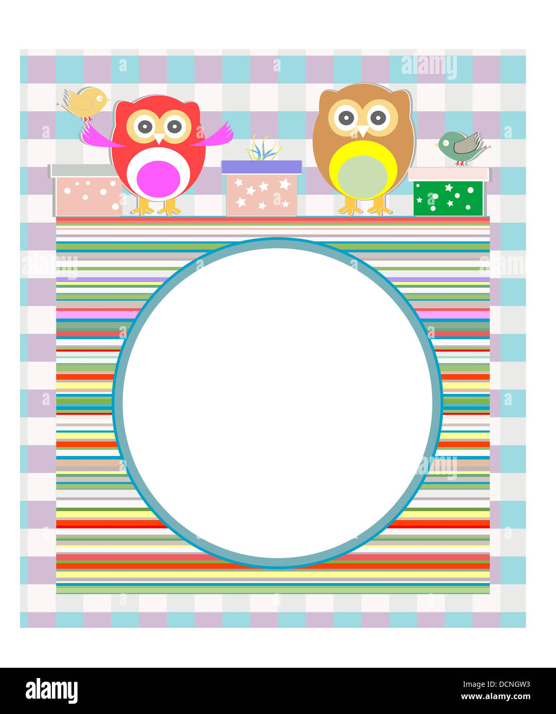 Insieme di parti di volatili con holiday confezioni regalo Foto Stock