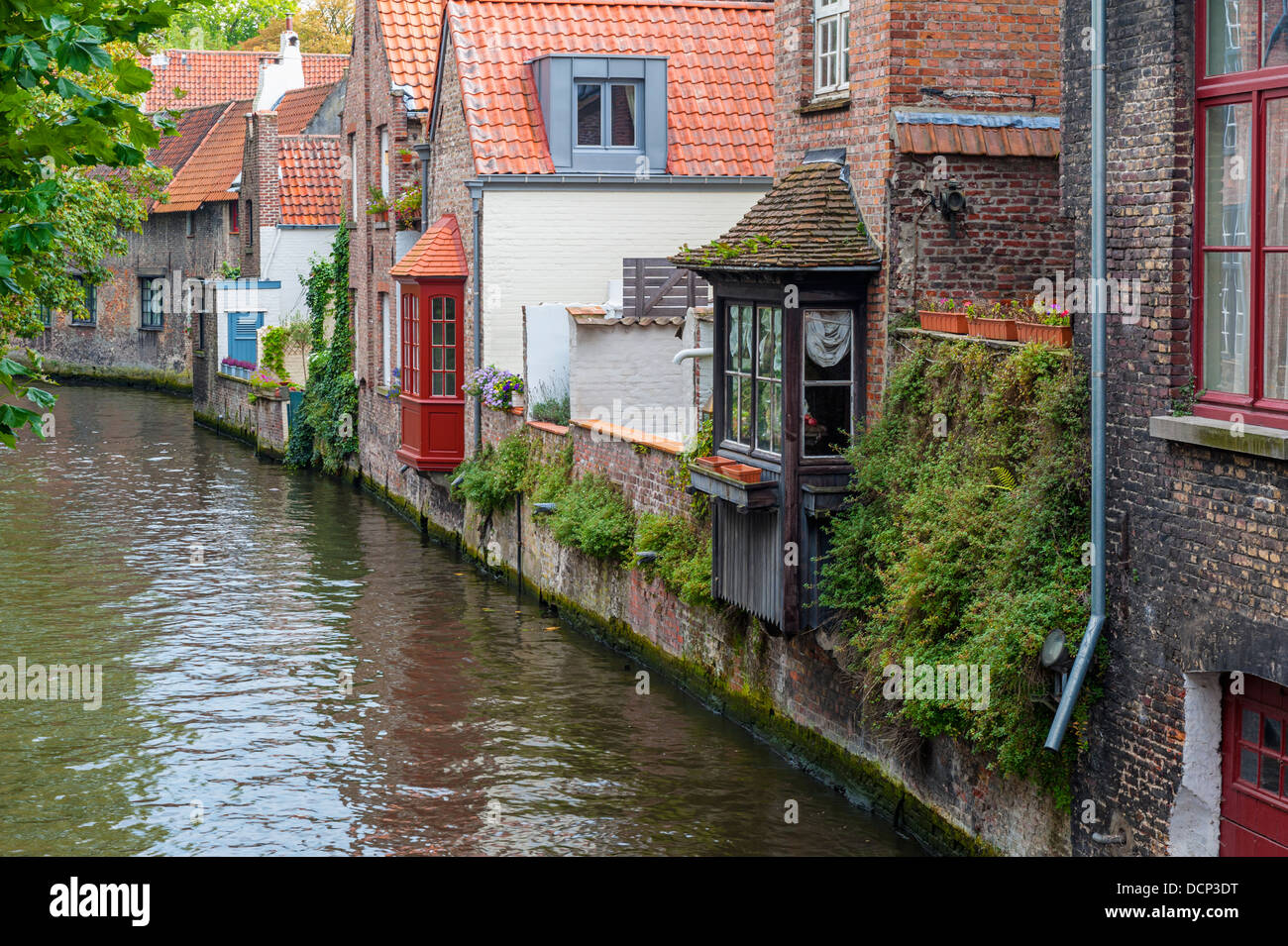 Canale di Bruges Foto Stock