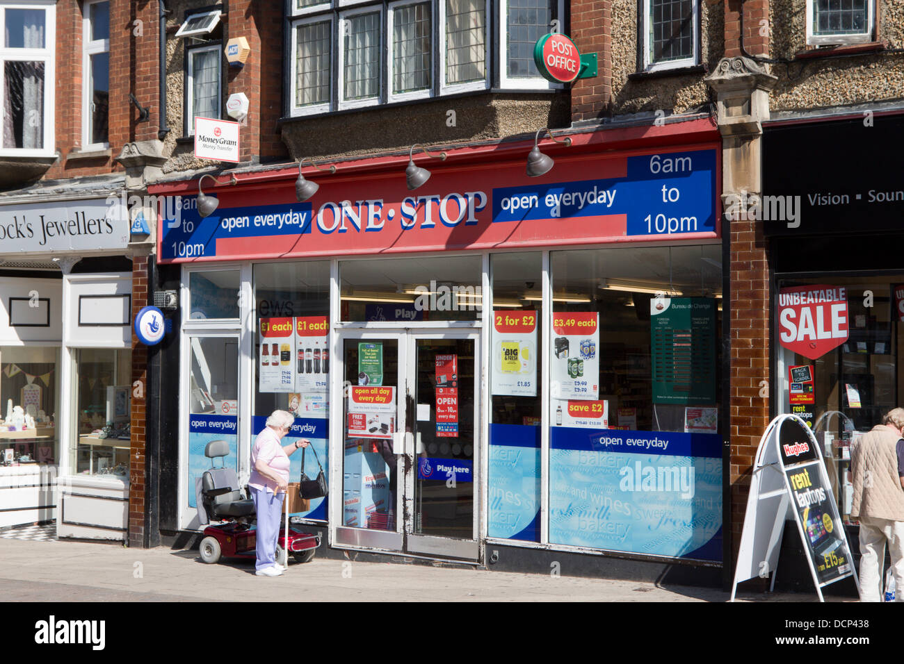 Wymondham one stop post office norfolk England Regno unito Gb Foto Stock