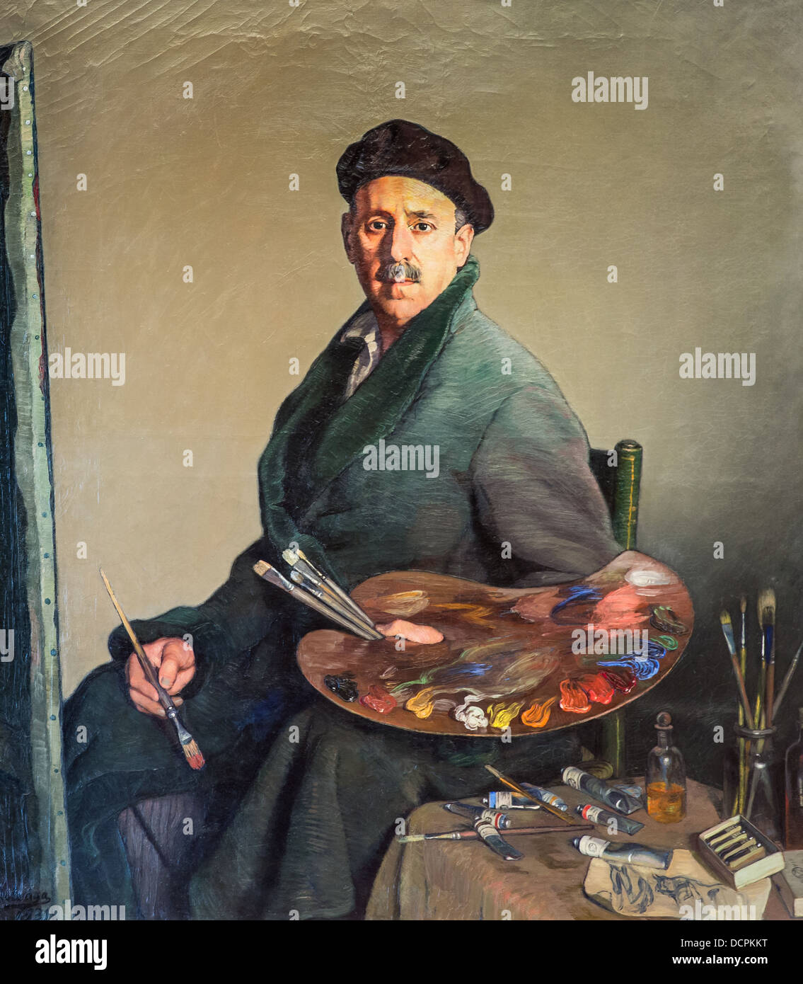 Xx secolo - Self-portrait, 1931 - Ignacio Zuloaga Philippe Sauvan-Magnet / Museo attivo Foto Stock