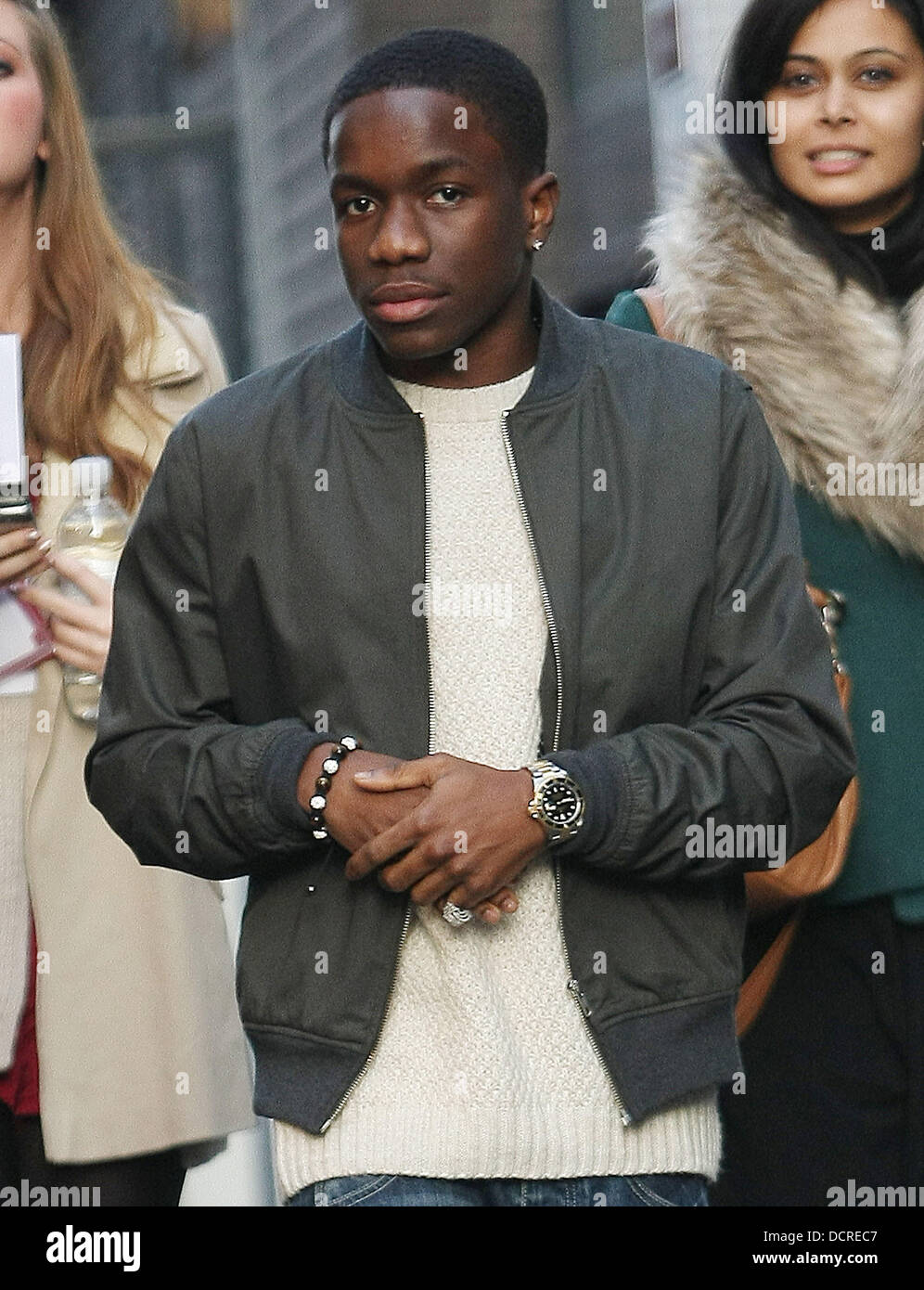 Tinchy Stryder al ITV Studios di Londra - Inghilterra - 15.11.11 Foto Stock
