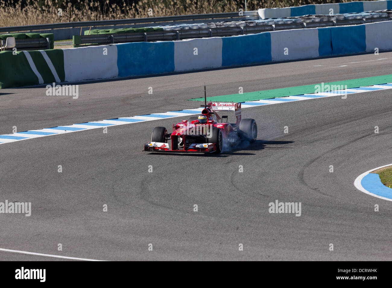 Scuderia Ferrari F1 Team - Pedro Martinez de la Rosa - 2013 Foto Stock