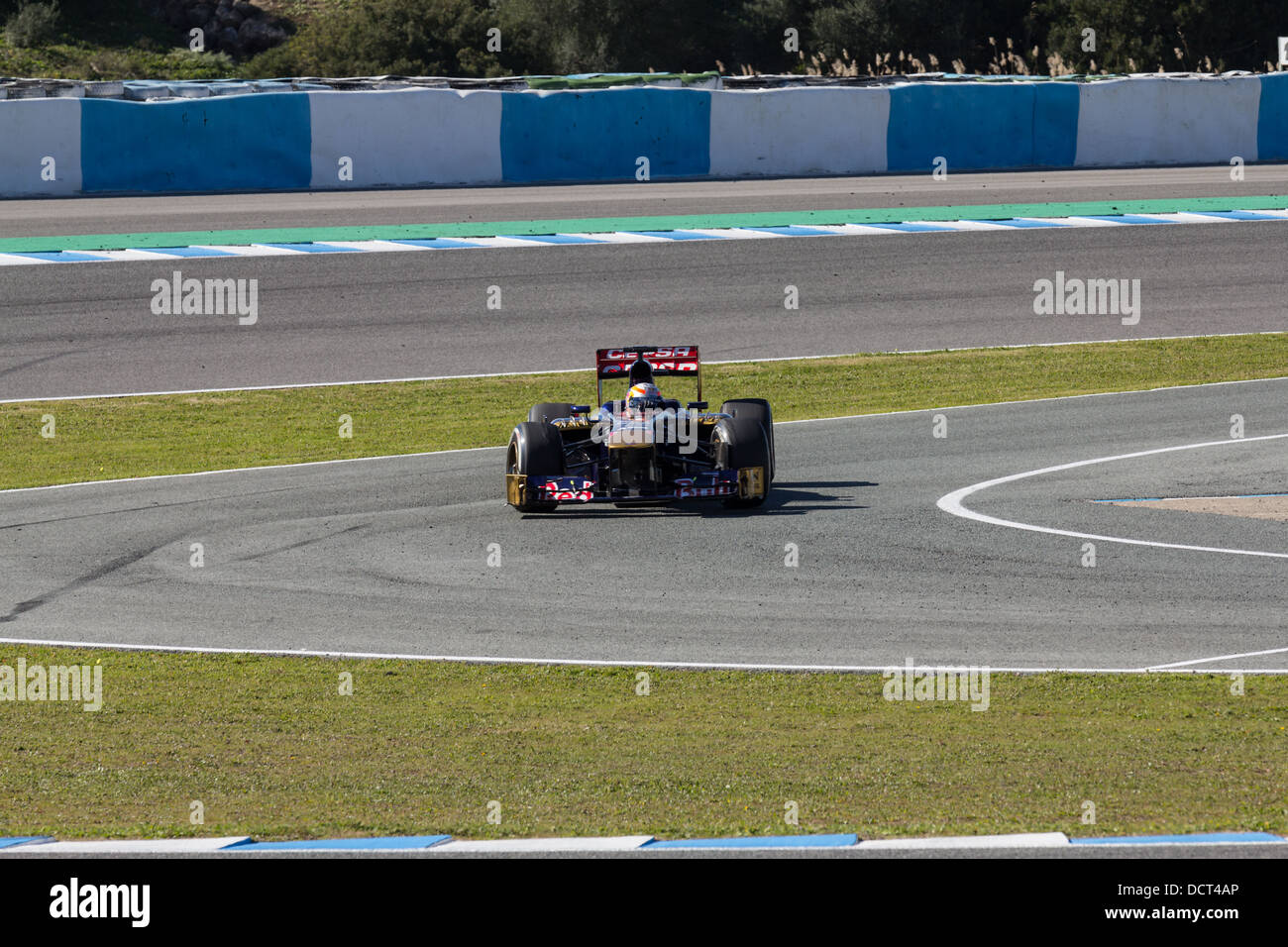 Scuderia Toro Rosso F1 Team - Jean-Eric Vergne - 2013 Foto Stock