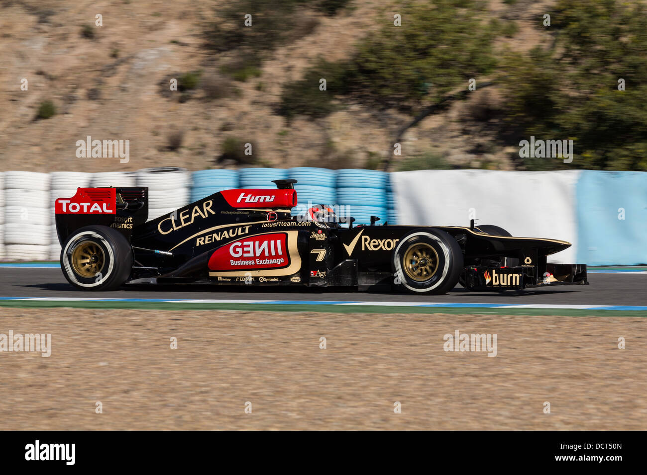 Team Lotus F1 - Kimi Raikkonen - 2013 Foto Stock