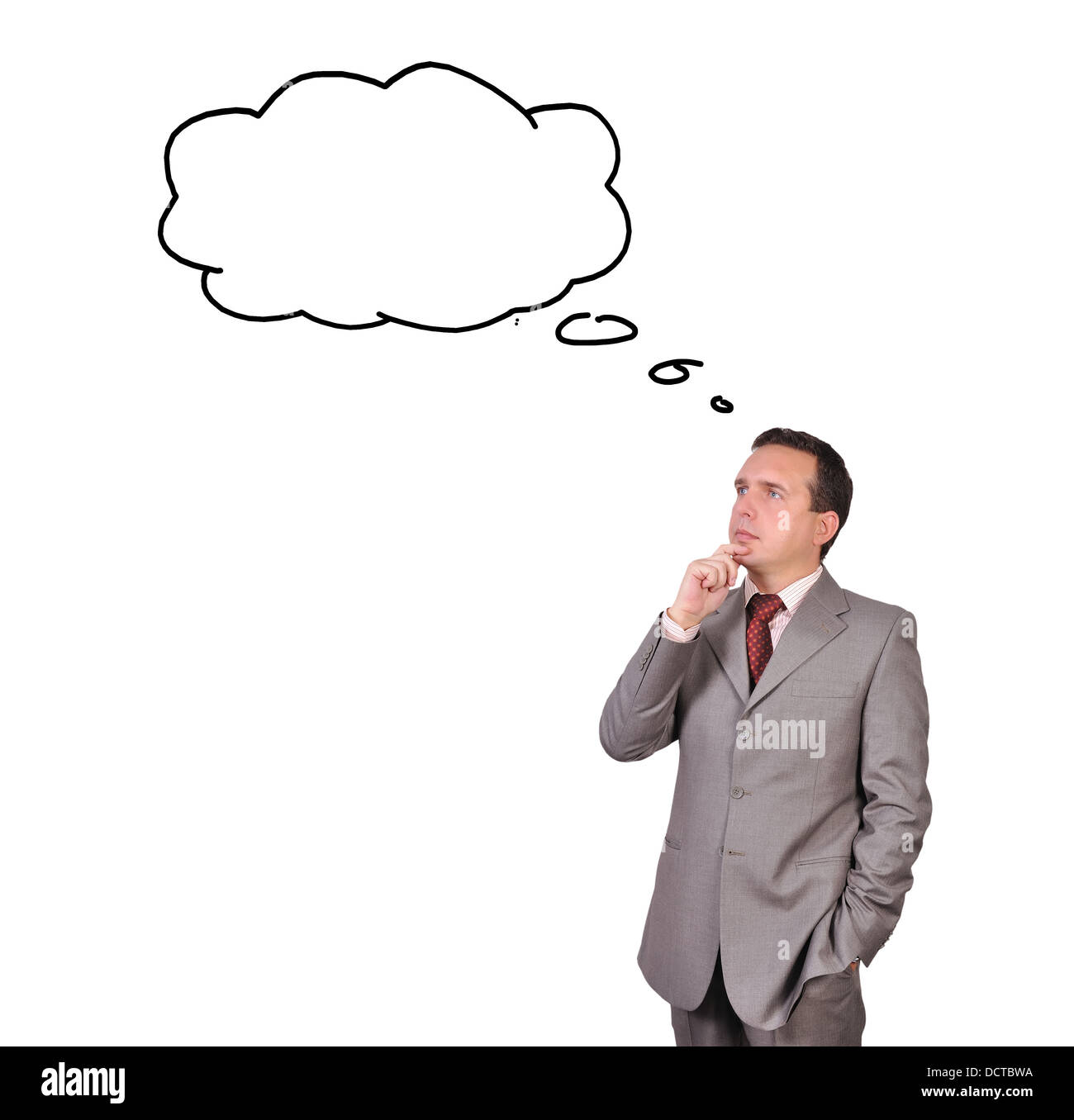 Imprenditore sognare Foto Stock