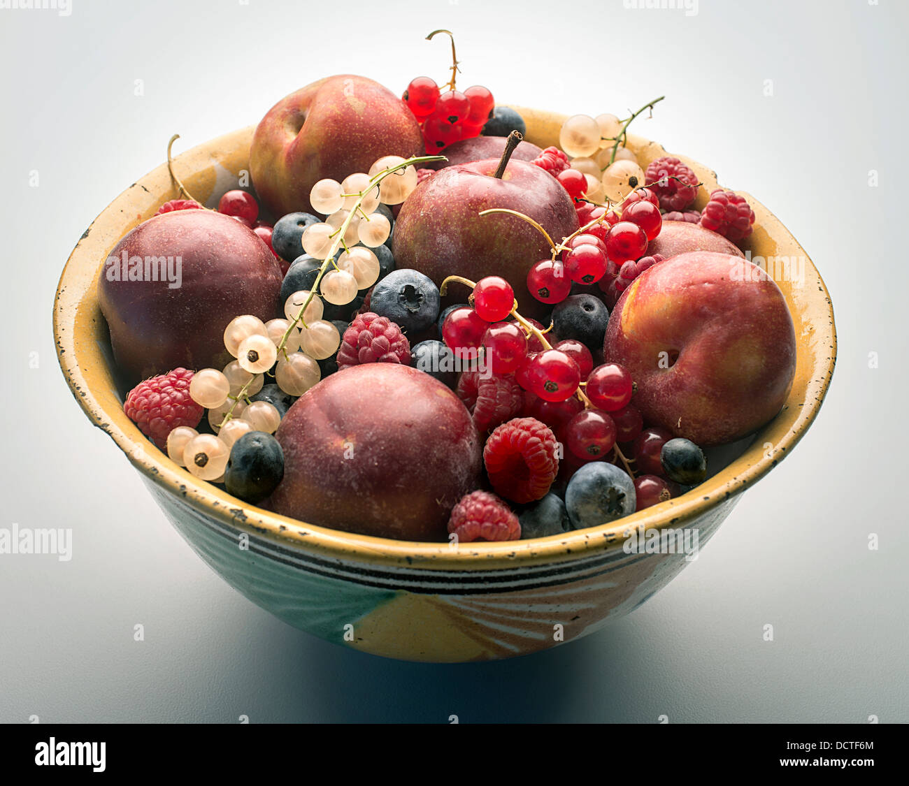 ciotola di frutta Foto Stock