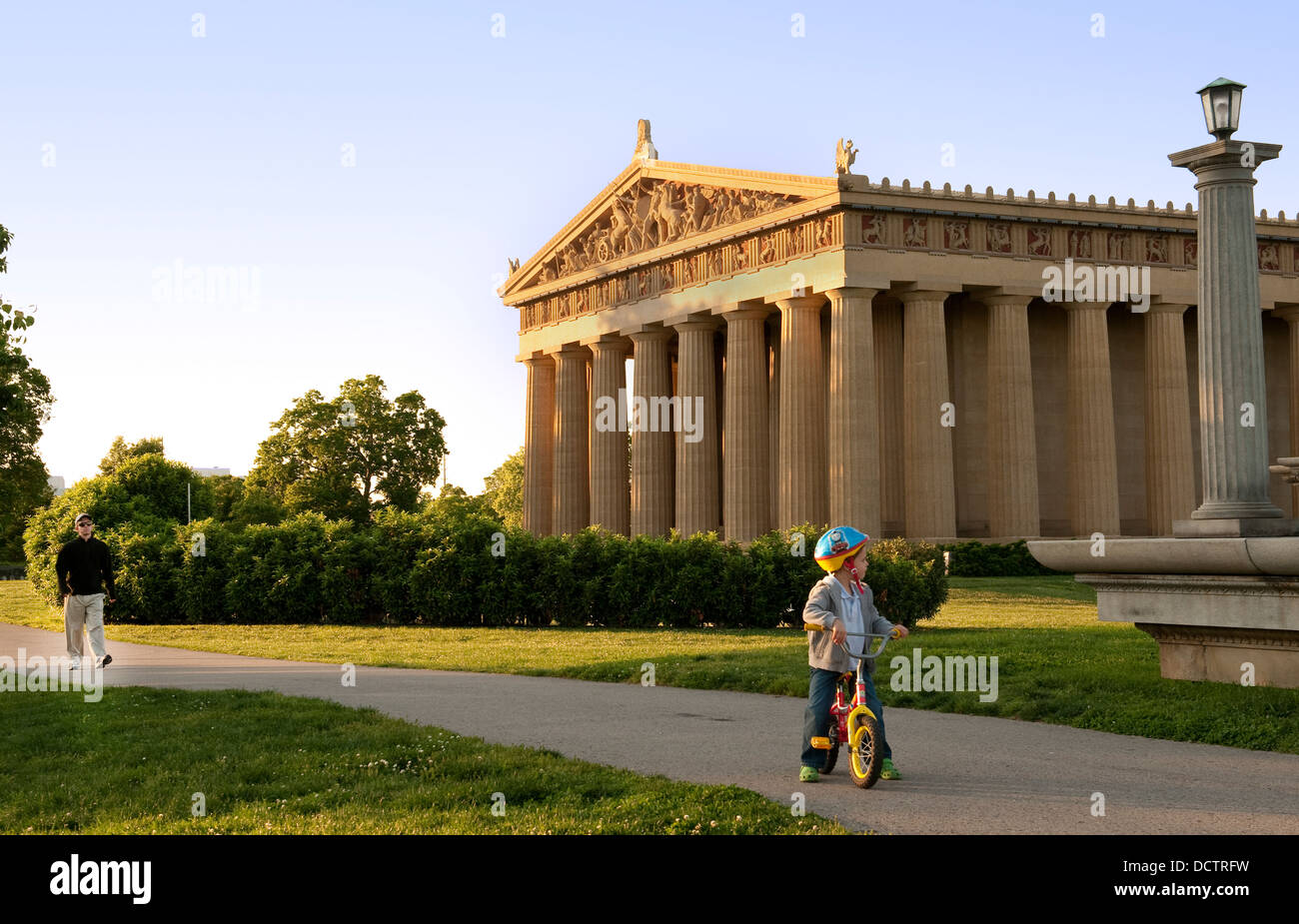 Walkers a Centennial Park, Nashville, TN Foto Stock