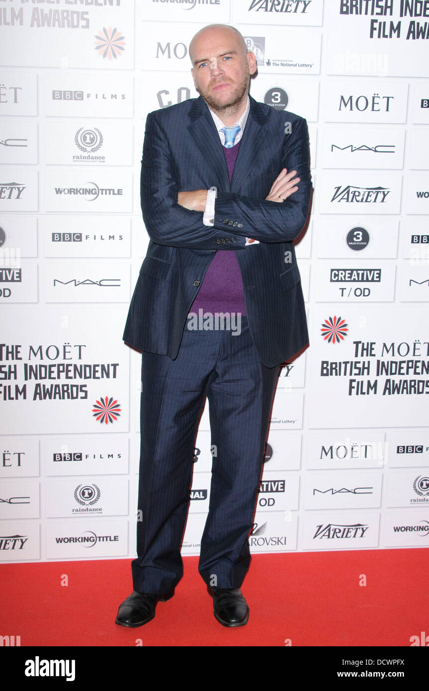 John Michael McDonagh Moet British Independent Film Awards 2011 tenutosi presso il vecchio mercato di Billingsgate London, England - 04.12.11 Foto Stock