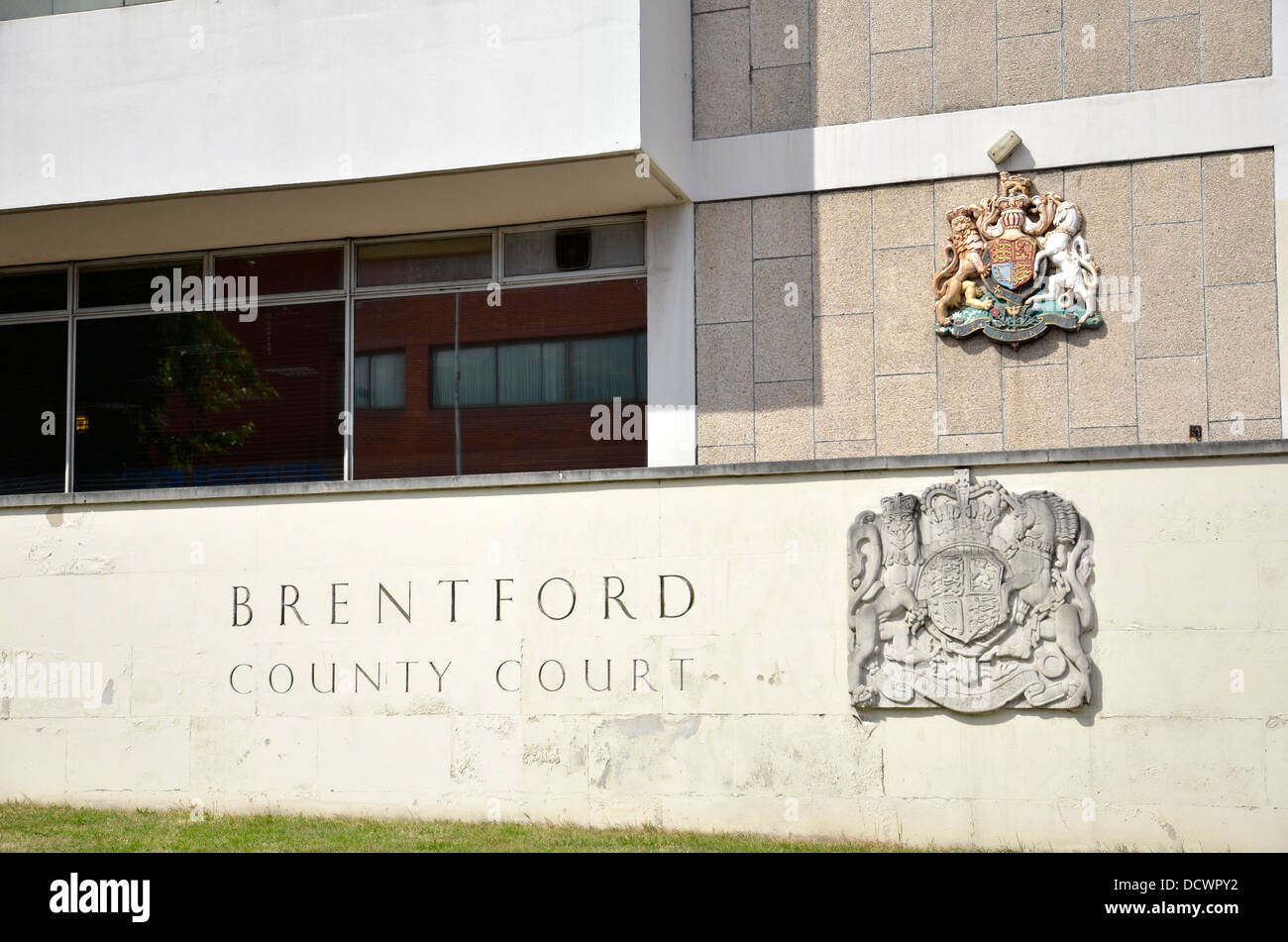 La County Court building a Brentford, West London Foto Stock