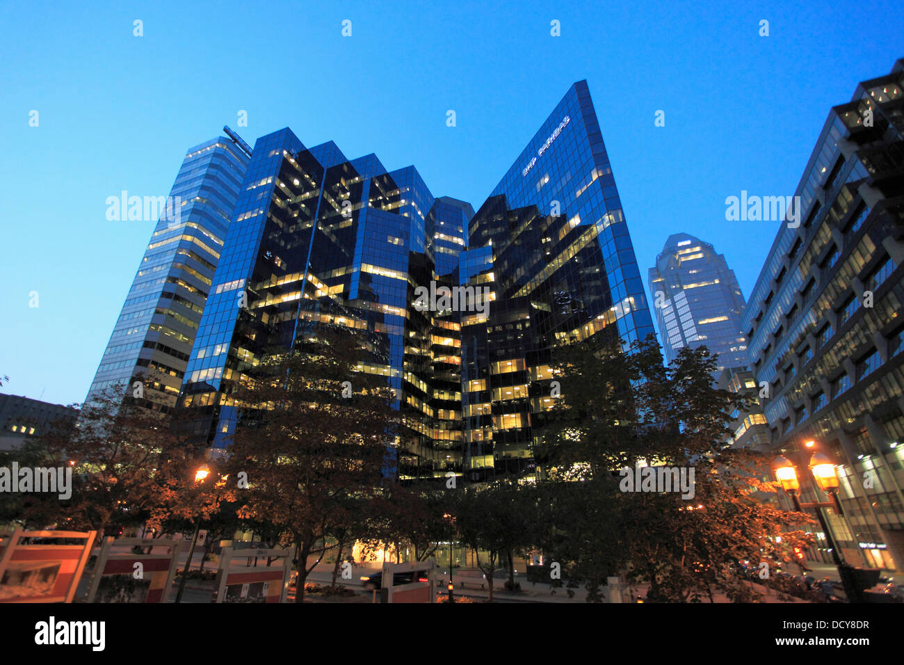 Canada Quebec, Montreal, McGill College Avenue, Foto Stock