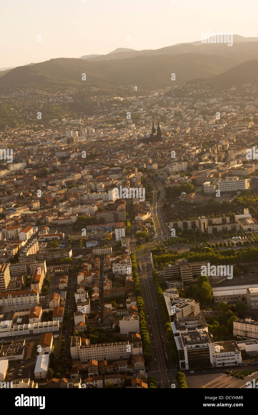 CLERMONT FERRAND CANTAL AUVERGE FRANCIA Foto Stock
