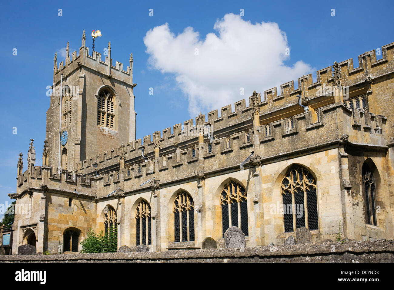 Chiesa di St Peters, Winchcombe. Gloucestershire, Inghilterra Foto Stock