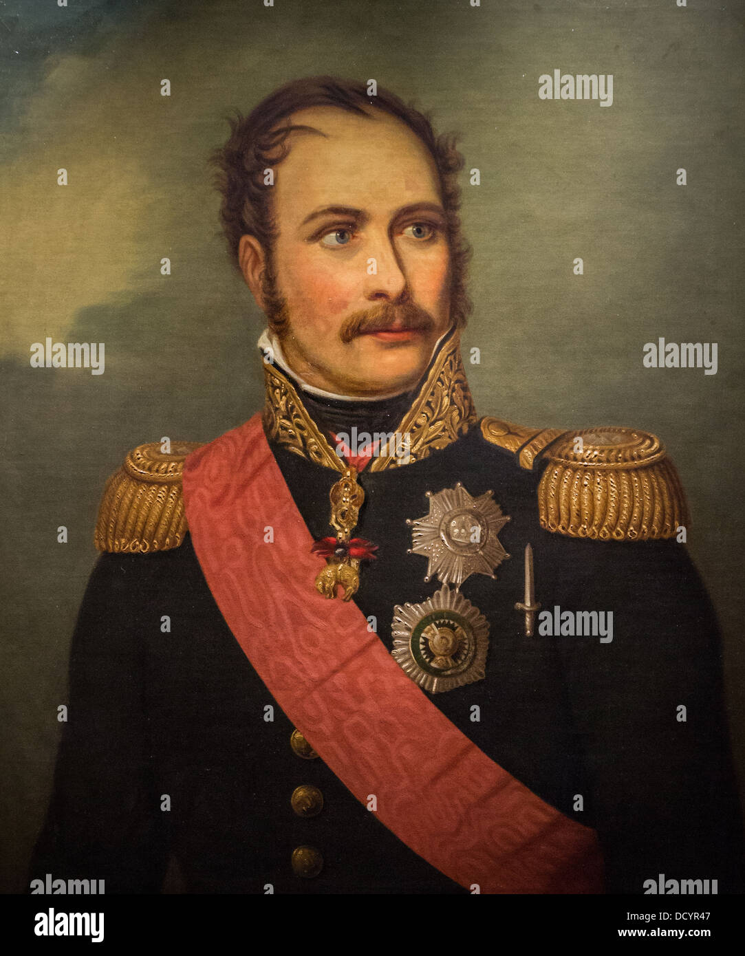Il principe Eugène de Beauharnais - Anonimo - Musée de l'Armée Hôtel national des Invalides Parigi Francia olio su tela Foto Stock
