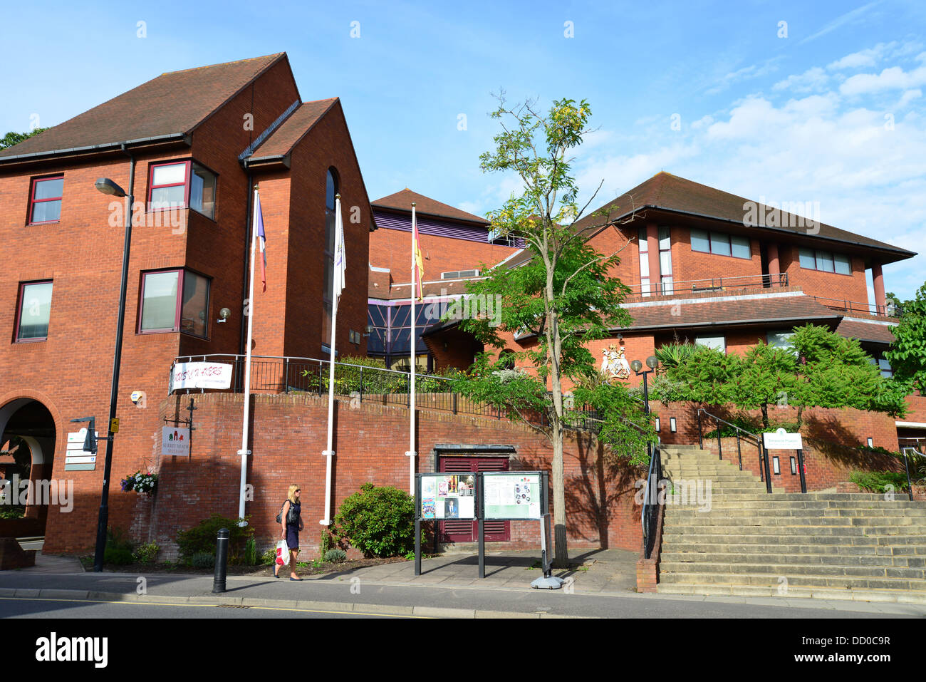 Surrey Heath Museum, Knoll Road, Camberley, Surrey, England, Regno Unito Foto Stock