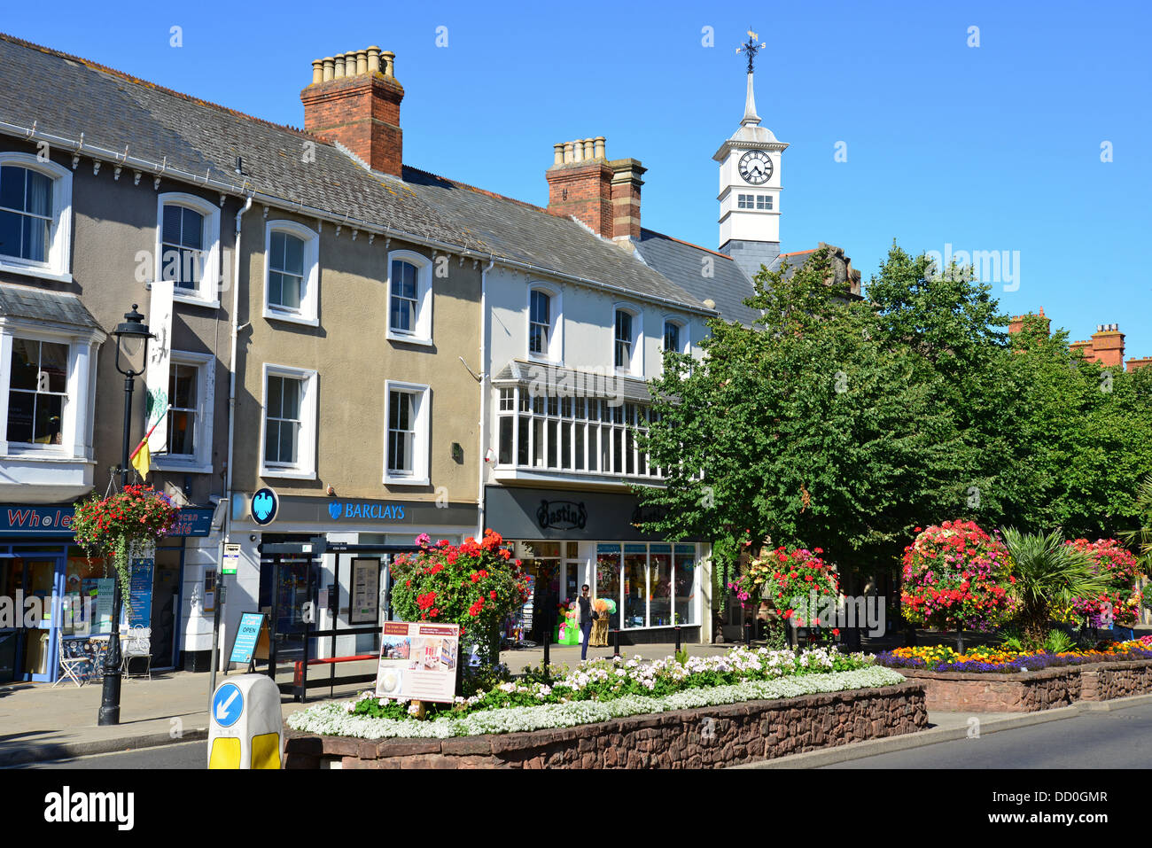 La Parade, Minehead, Somerset, Inghilterra, Regno Unito Foto Stock