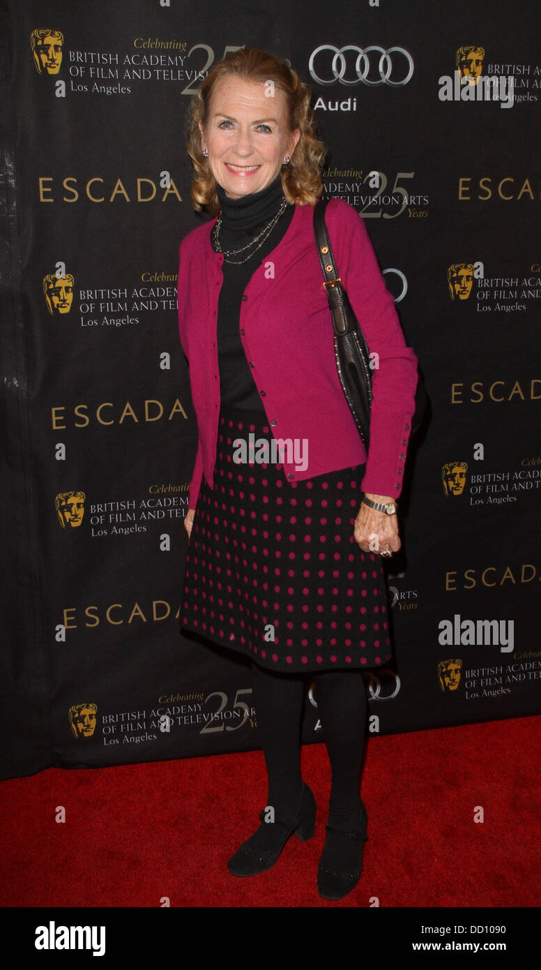 Juliet Mills BAFTA Los Angeles xviii Annual Awards stagione Tea Party tenuto presso il Four Seasons Hotel - Gli arrivi di Beverly Hills, la California - 14.01.12 Foto Stock