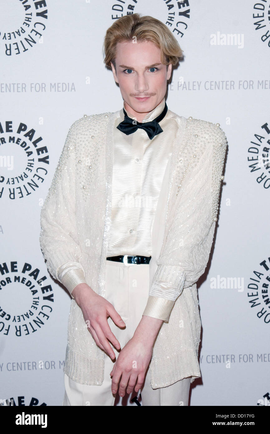 Austin Scarlett Il Paley Centre for Media presenta 'Pista di progetto di tutte le stelle' - Arrivi New York City, Stati Uniti d'America - 19.01.12 Foto Stock