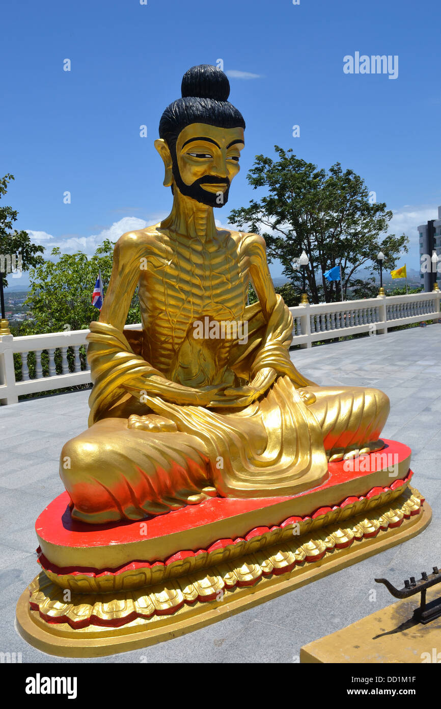 Immagine del Buddha a Pratumnak Hill Pattaya - Wat Khao Phra Yai Foto Stock