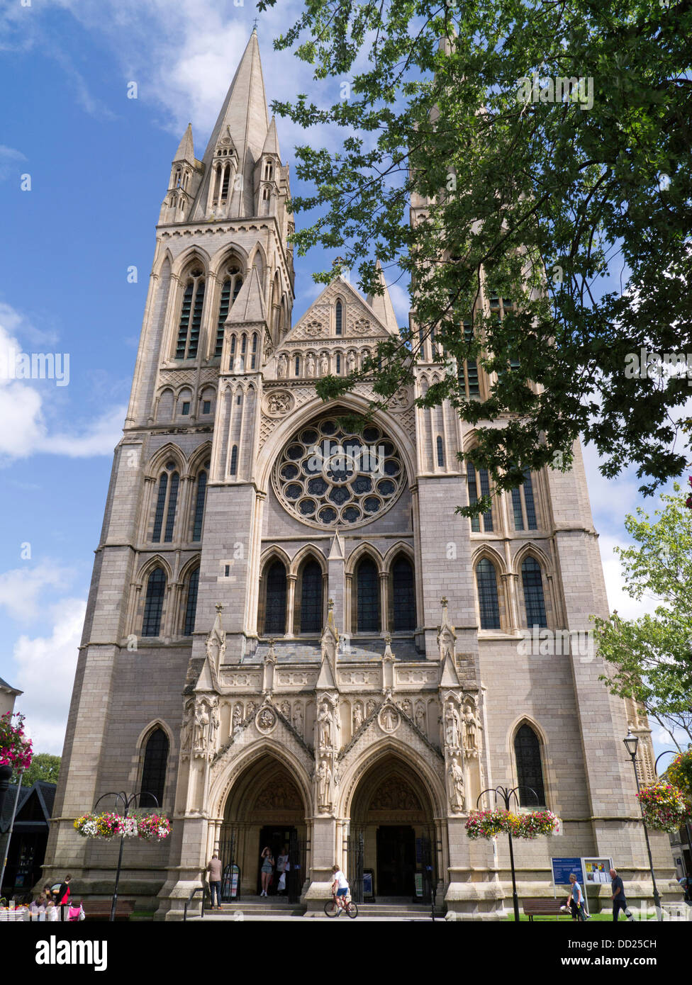 Truro Cathedral Cornwall Regno Unito Foto Stock