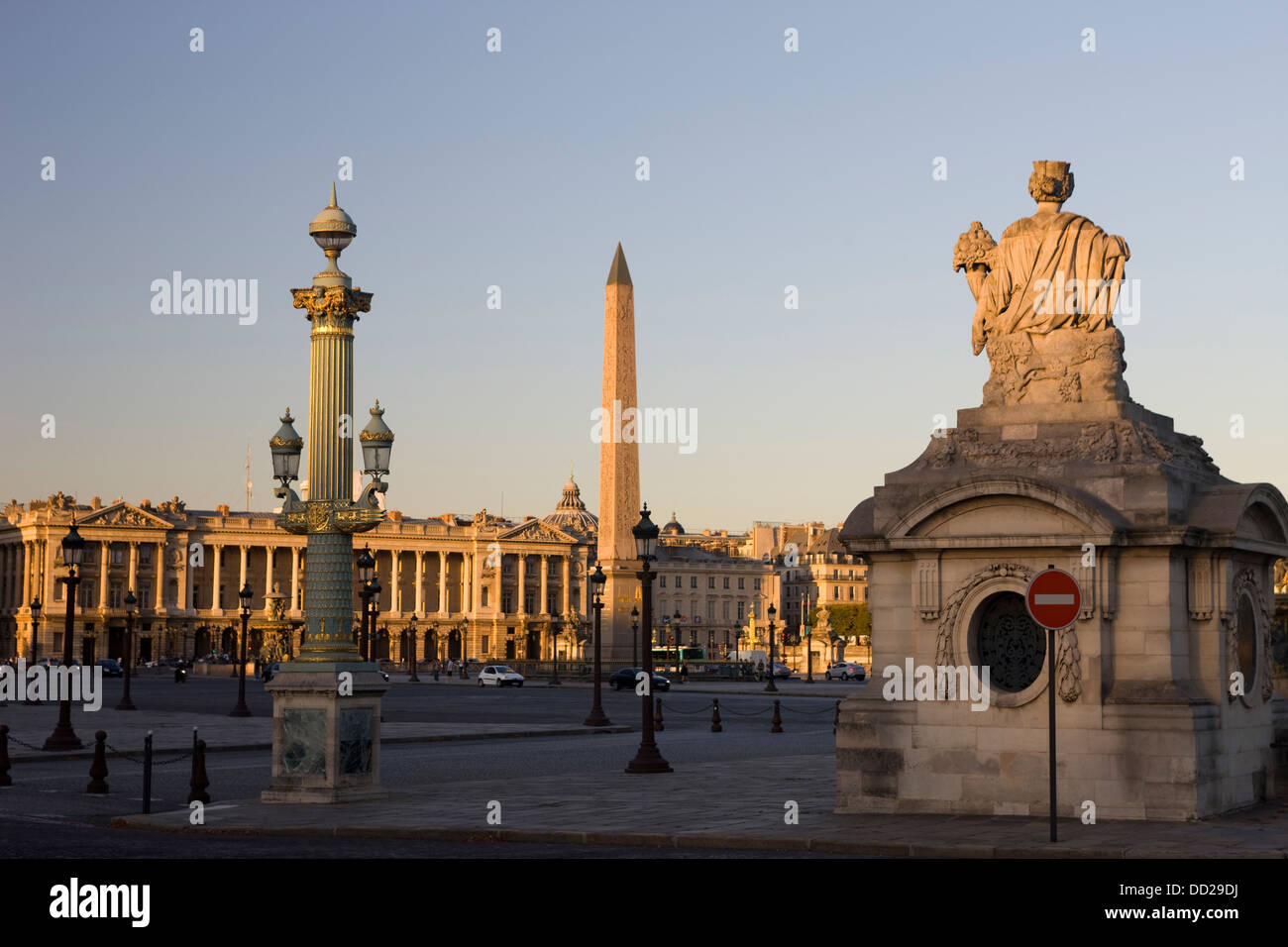 PLACE DE LA CONCORDE PARIGI FRANCIA Foto Stock