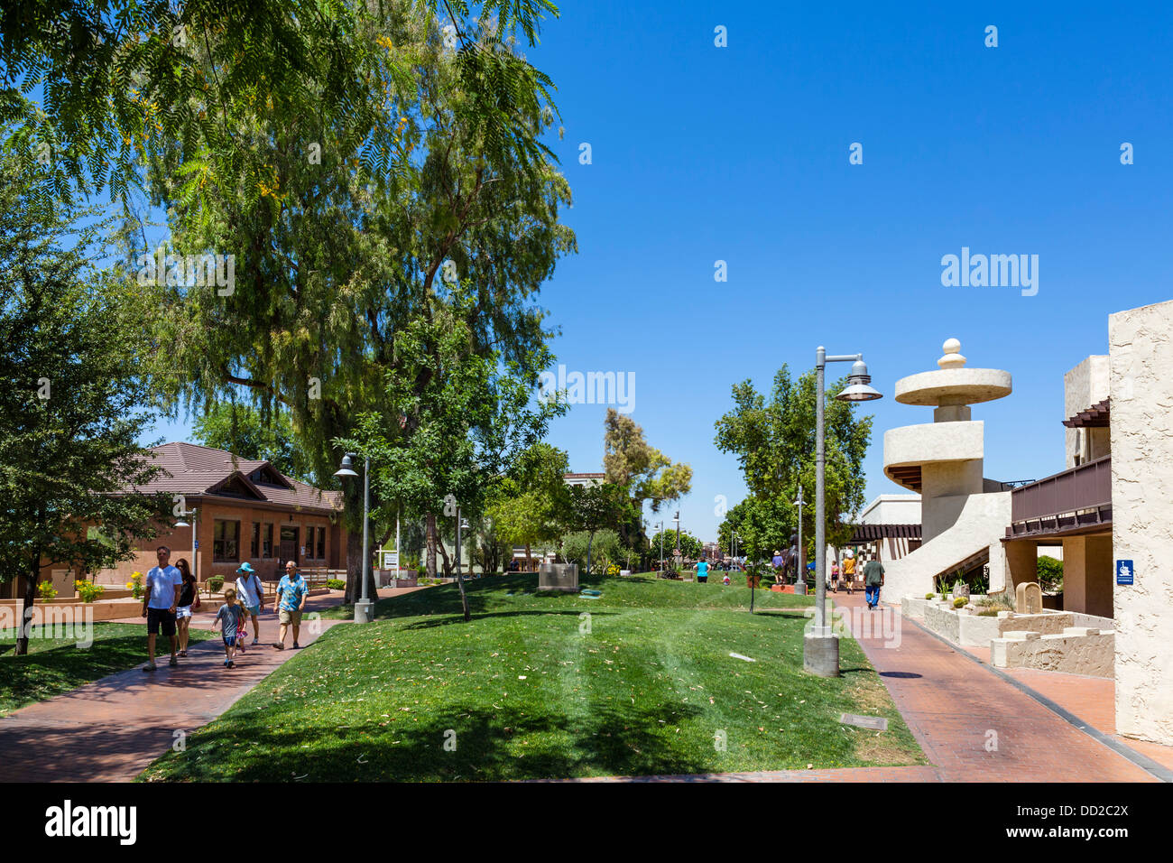Oriente Scottsdale Mall, Scottsdale, Arizona, Stati Uniti d'America Foto Stock