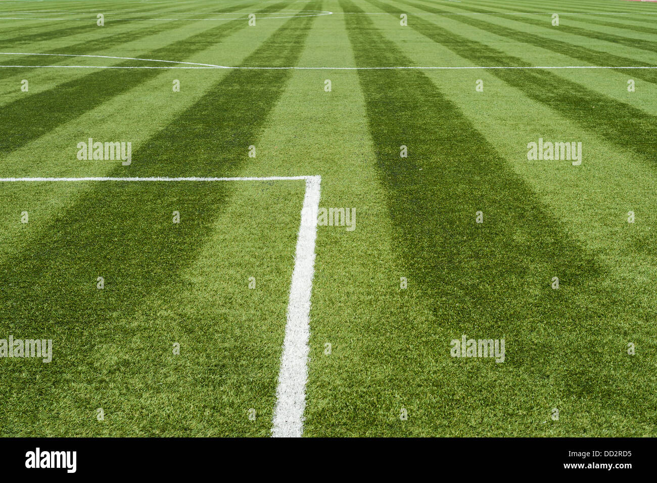le linee più lunghe del campo di calcio