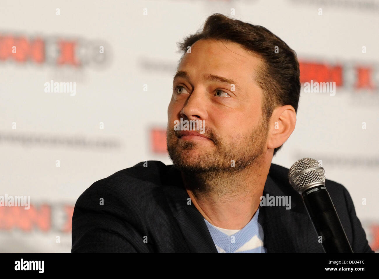 Toronto, Canada. 23 ago 2013. Jason Priestley apparizione alla ventola 2013 Expo in Canada presso il Metro Toronto Convention Center. Credito: EXImages/Alamy Live News Foto Stock