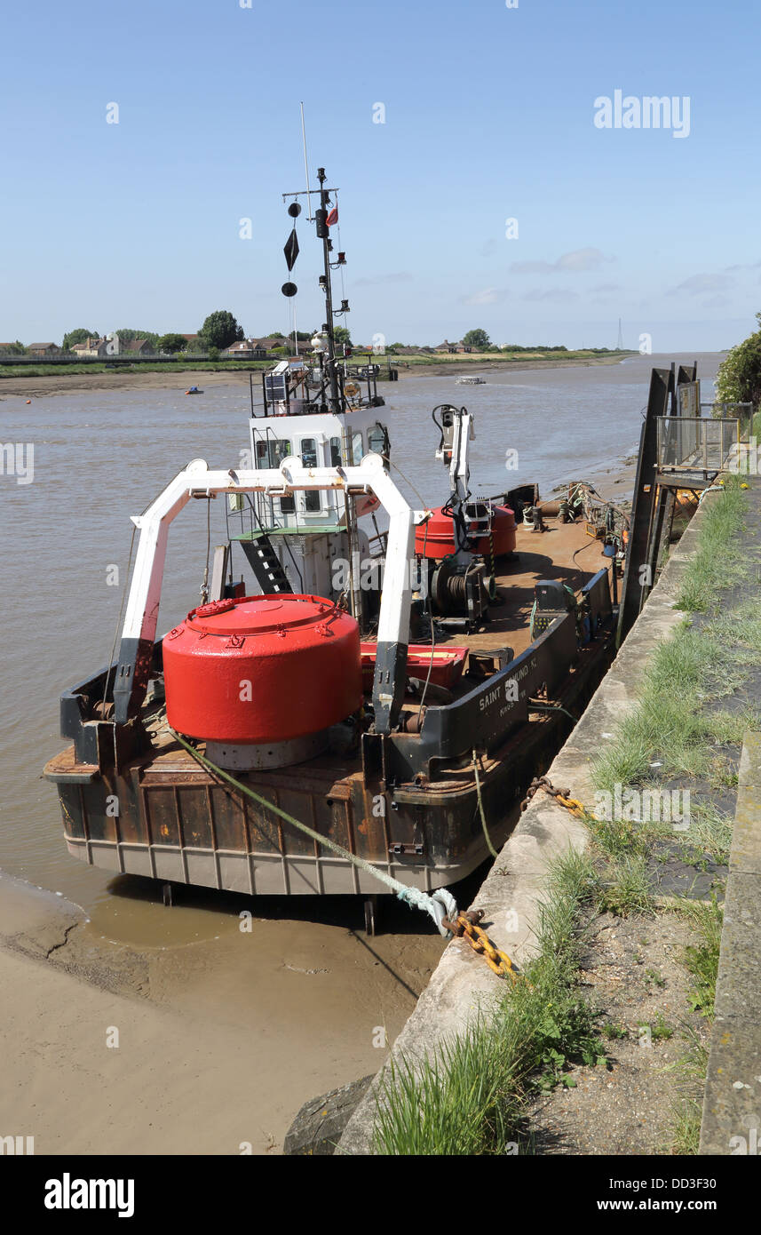 Il porto di King's Lynn sulla costa di Norfolk Foto Stock