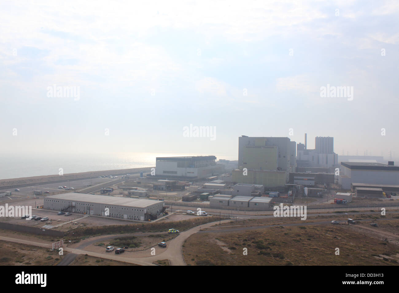 Dungeness Powerstation nel Kent Foto Stock