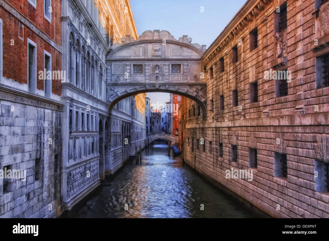 Ponte dei sospiri Foto Stock