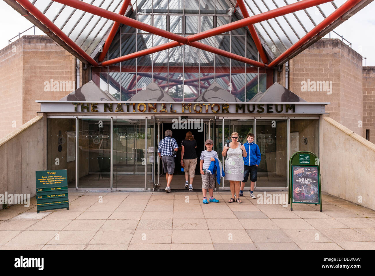 Il National Motor Museum di Beaulieu a Beaulieu , Hampshire , Inghilterra , Inghilterra , Regno Unito Foto Stock