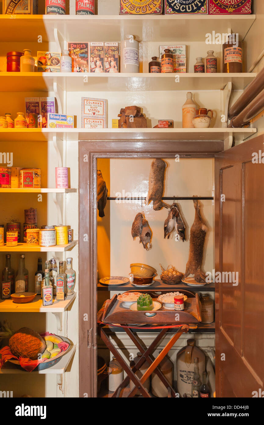 La cucina all'interno di Casa Palace a Beaulieu in Beaulieu , Hampshire , Inghilterra , Inghilterra , Regno Unito Foto Stock