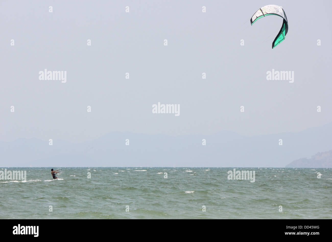 Kite surf Foto Stock