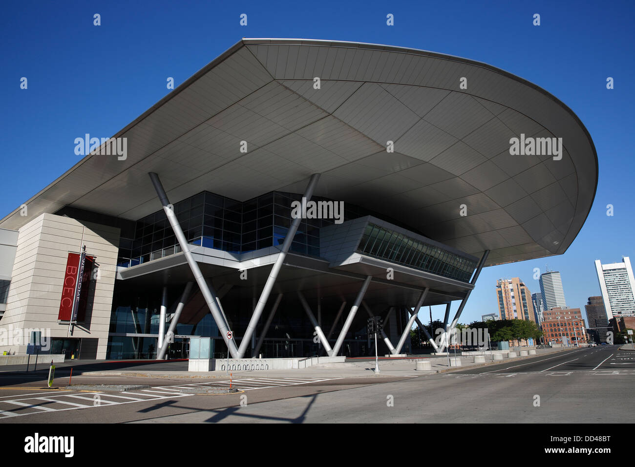 Boston Convention & Exhibition Center di Boston, Massachusetts Foto Stock