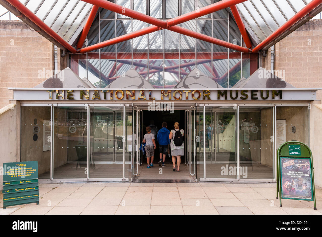 Il National Motor Museum di Beaulieu a Beaulieu , Hampshire , Inghilterra , Inghilterra , Regno Unito Foto Stock